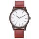 Minimalist leather watch, genuine leather bands changeable ,good quality watch with japan movement.