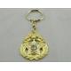 Aluminum, Stainless Steel, Soft PVC 3D Eagle Key Chain, Promotional Keychain with Antique Gold Plating