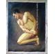 ORIGINAL OIL PAINTING Handsome Male Nude Series