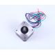 4.4kg Cm 2 Phase Geared Stepper Motor 1.8 Degree At Noload 4 Degree