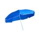 Blue Custom Printing Windproof Beach Umbrella With Custom Logo Outdoor