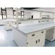 Monolithic Epoxy Resin Laboratory Table Tops 25mm Thickness Grey Color