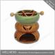 Ceramic Colorful Scented Oil Burner With Common Packaging / High End Gift Box