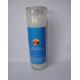 kosher candle,7x20cm memorial glass candle with printed front label