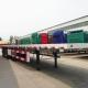 Three Axle Container Cargo 60T CIMC Flatbed Semi Trailer