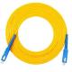 FTTH Flexible 0.9mm Metal Armored Optical Patch Cord With SC / LC / FC Connector