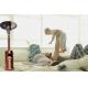 Short Umbrella / Mushroom Patio Heater 450g/H --- 870g/H Consumption Weather Resistant
