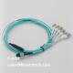 Data Center MPO MTP Fiber Optic Patch Cord Low Insertion 24 Cores MPO MTP Fiber Cable