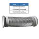 105x285mm Exhaust Flexible Tube 6204900465 For Mercedes Benz Actros Truck Parts