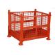 Collapsed Stillage Pallet Warehouse Racking Cages Stackable Assembled