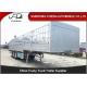 Semi trailer with fence tri axle 50 ton Side wall semi trailer with Mechanical suspension