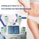 4 handle Cryolipolysis Fat Freeze Slimming Machine With 1600W Output Power