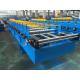 Manual Decoiler 7.5KW Roofing Sheet Making Machine With Hydraulic Cutting