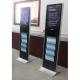21.5 22 inch floor standing advertising digital signage media player with brochure stand