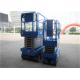 Professional Self Propelled Scissor Lift Foldable Dismountable Guardrail For Construction