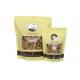 Aluminum Foil Lamination Stand Up Bag , Clear Window  Tea / Coffe Packaging