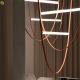 Home/Hotel Metals Art Baking Paint Brown LED Modern  Pendant Light