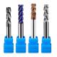 4 Flute Carbide Indexable Cutters Flat D10 Hrc45 Hrc55 Hrc65 Solid End Mill