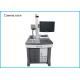 Wood Bamboo Glass Ceramic 30 W Co2 Laser Marking Machine With Galvo Scanning System