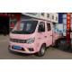 Cargo Box Truck Foton Mini Lorry Truck Pink Color Manual Transmission Gasoline Engine Euro 6