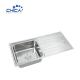 CH10046B Single Bowl Sink With Drain Board Stainless Steel Kitchen Sink Press Kitchen Sink