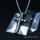 Fashion Top Trendy Stainless Steel Cross Necklace Pendant LPC208