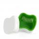 Denture Container Dental Tooth Storage Box Bath Case False Teeth Rinsing