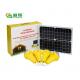 Lithium Build-In Battery Solar Light Kits With 6W*4pcs Bulb Working Time 10h