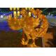 Phoenix Of Guqin Culture Showcases Chinese Dragon Lantern In Entertainment Place