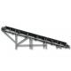 Inclined Belt Conveyor , Automatic Conveyor Belt Carbon Steel Structure