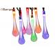 2V 30 LED Water Drop Multi Colored Solar String Lights Solar Powered Christmas Fairy Lights 