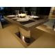 Indoor Marble Square Custom Made Coffee Table and Chairs Set for Banquet Hall
