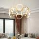 Hexagon LED Acrylic Chandelier Modern Decorative Lamps Originality Strong Bearing Capacity