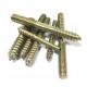 Flat Head Double Threaded Wood Screws Double End Self Tapping Screws Hanger Bolt