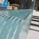 Custom Embossed Wall Partition Glass , Water Ripple Glass For Building