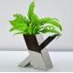 Cup shape stainless steel galvanized flower planter