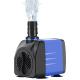 500L/H Submersible Water Pump 2 Nozzles For Fish Tank Statuary