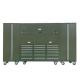 Grey Cold Rolled Steel Professional Tool Box Roller Tool Chest Combo with Locker