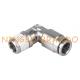 Brass Male 90 Degree Elbow Pneumatic Hose Fittings 1/8'' 1/4'' 3/8'' 1/2''