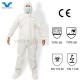 175*140cm Waterproof PP PE Type5 6 Cat3 White 60GSM Coverall for USA Market