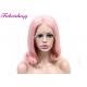Pink Color Grade 10A Lace Front Wig