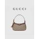 Small GG Supreme Canvas Leather Underarm Shoulder Bag GUCCI Ophidia