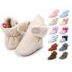 Wholesale fashion Cotton fabric socks soft bottom indoor baby girl shoes