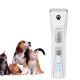 White Color Pet Grooming Hair Clippers , Electric Pet Hair Trimmer Two Speed Design