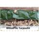 FireWood Tarp  /WoodPile Tarpaulin Cover/ Plastic Tarpaulin For Firewood