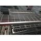 Mild Steel Stair Treads Grating , Stainless Steel Stair Treads Anti Corrosion