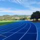 IAAF Approved Rubber Running Track With Spray Coating System Eco Friendly