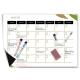 Fridge Magnetic Calendar Planner Family Monthly Planner Whiteboard