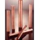 High Strength Solid Copper Bar Solid Brass Bar Durable Custom Length ISO9001