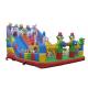 Animal Paradise Large Inflatable Slide Slide For Playgrounds / Amusement Park